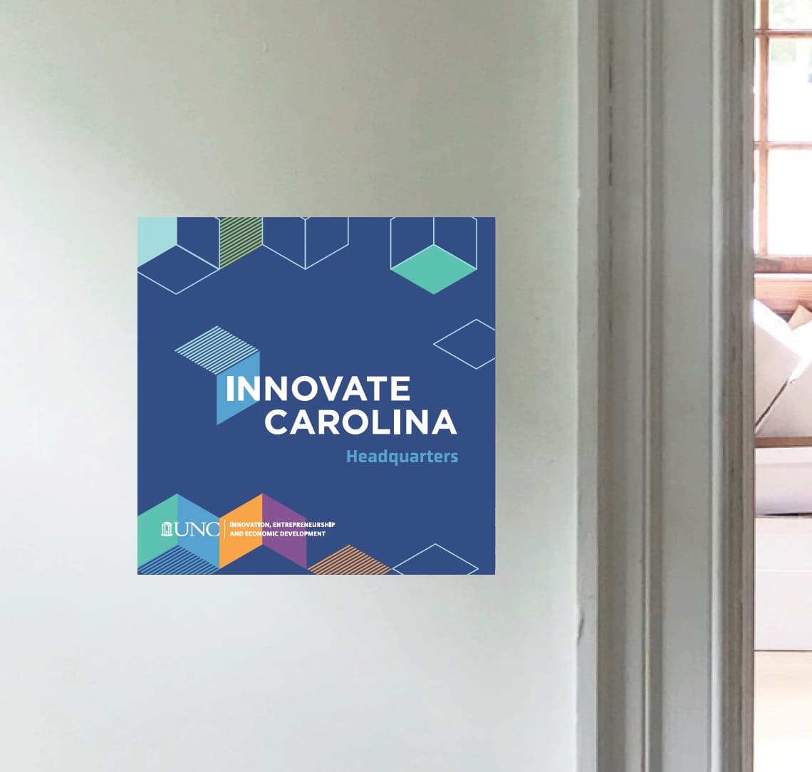 Innovate Carolina building sign