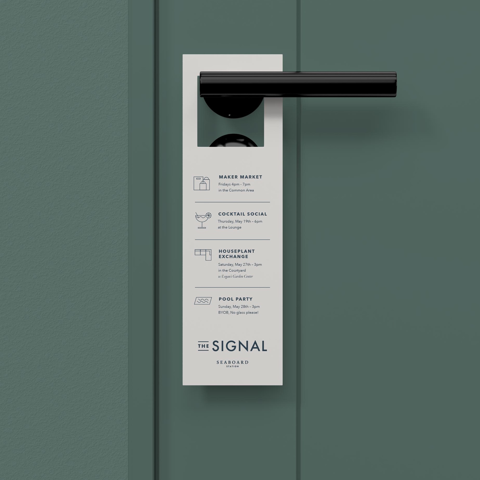 The Signal Door Knob Hander