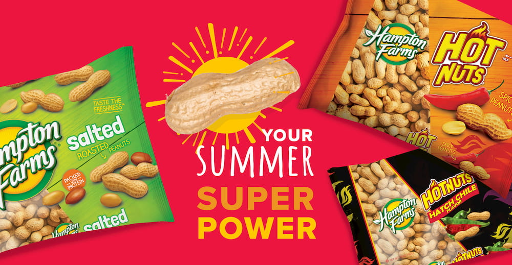 Hampton Farms Summer Variety packs branding