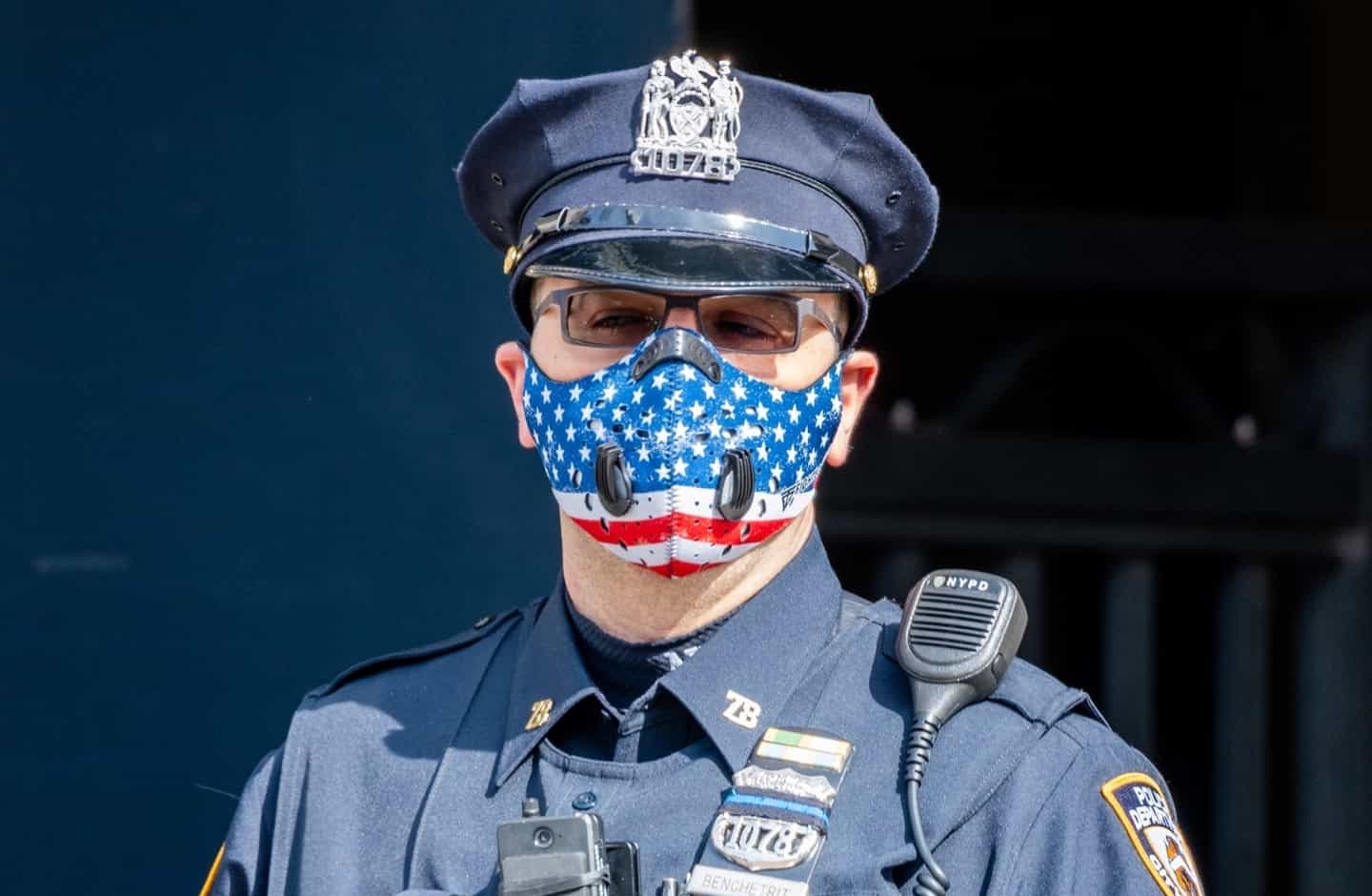 Police Office with mask