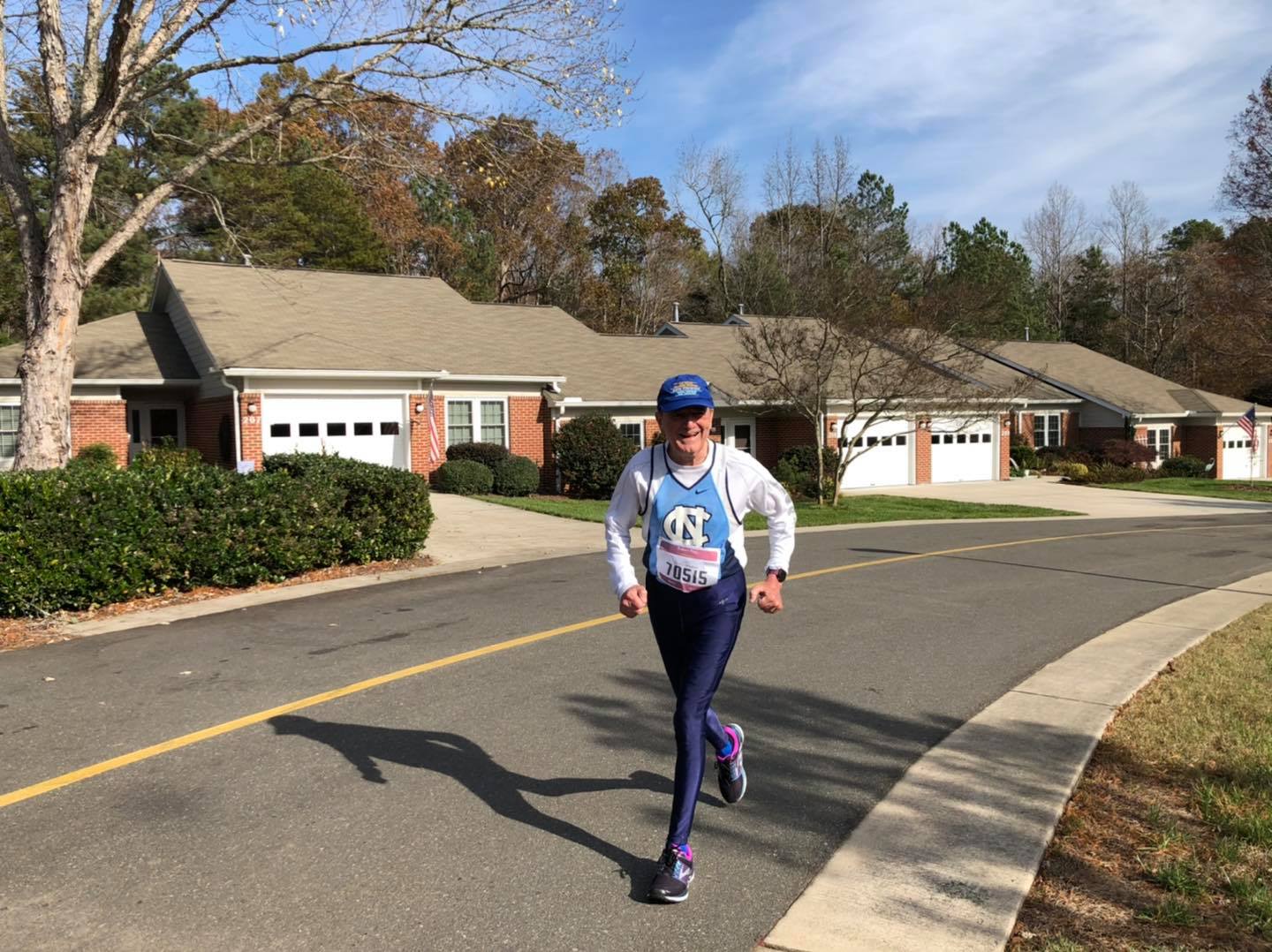 Robert Phay running in marathon